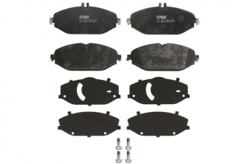 Купить GDB2097 TRW Тормозные колодки передние Mercedes 205 (2.0, 2.1) подготовлено для датчика износа колодок